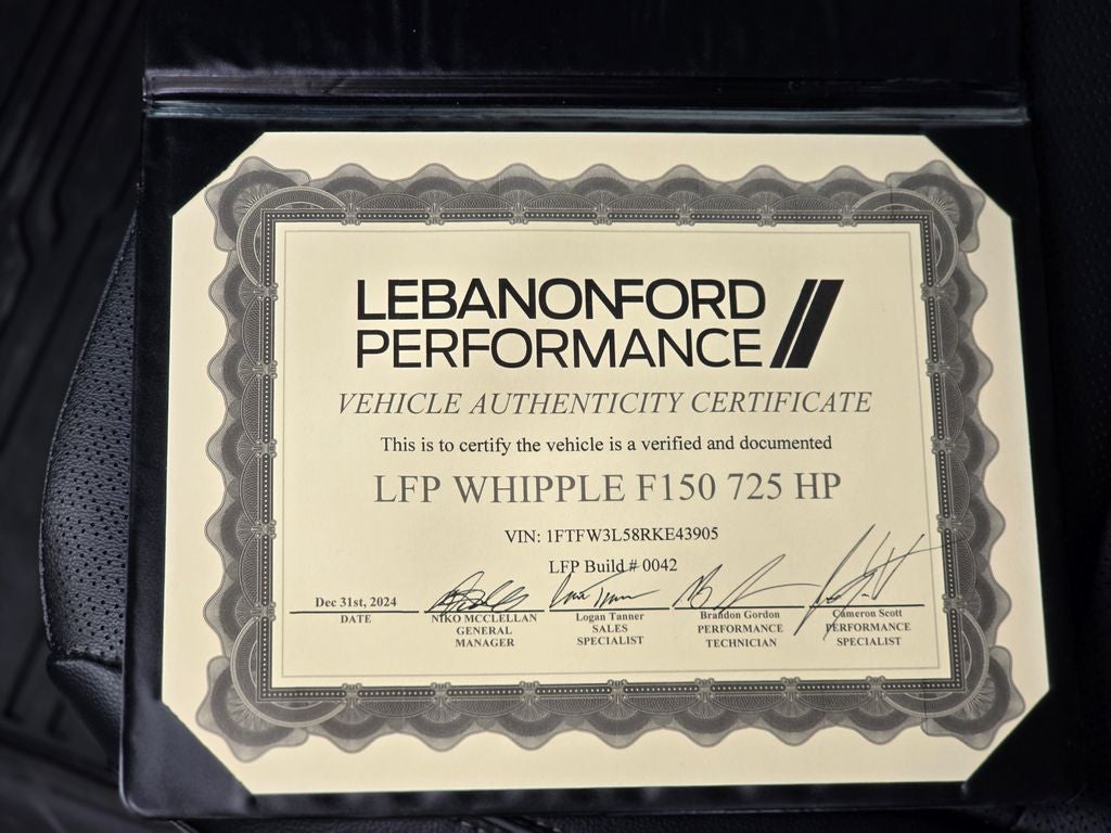 2024 Ford F-150 XLT 725HP WHIPPLE