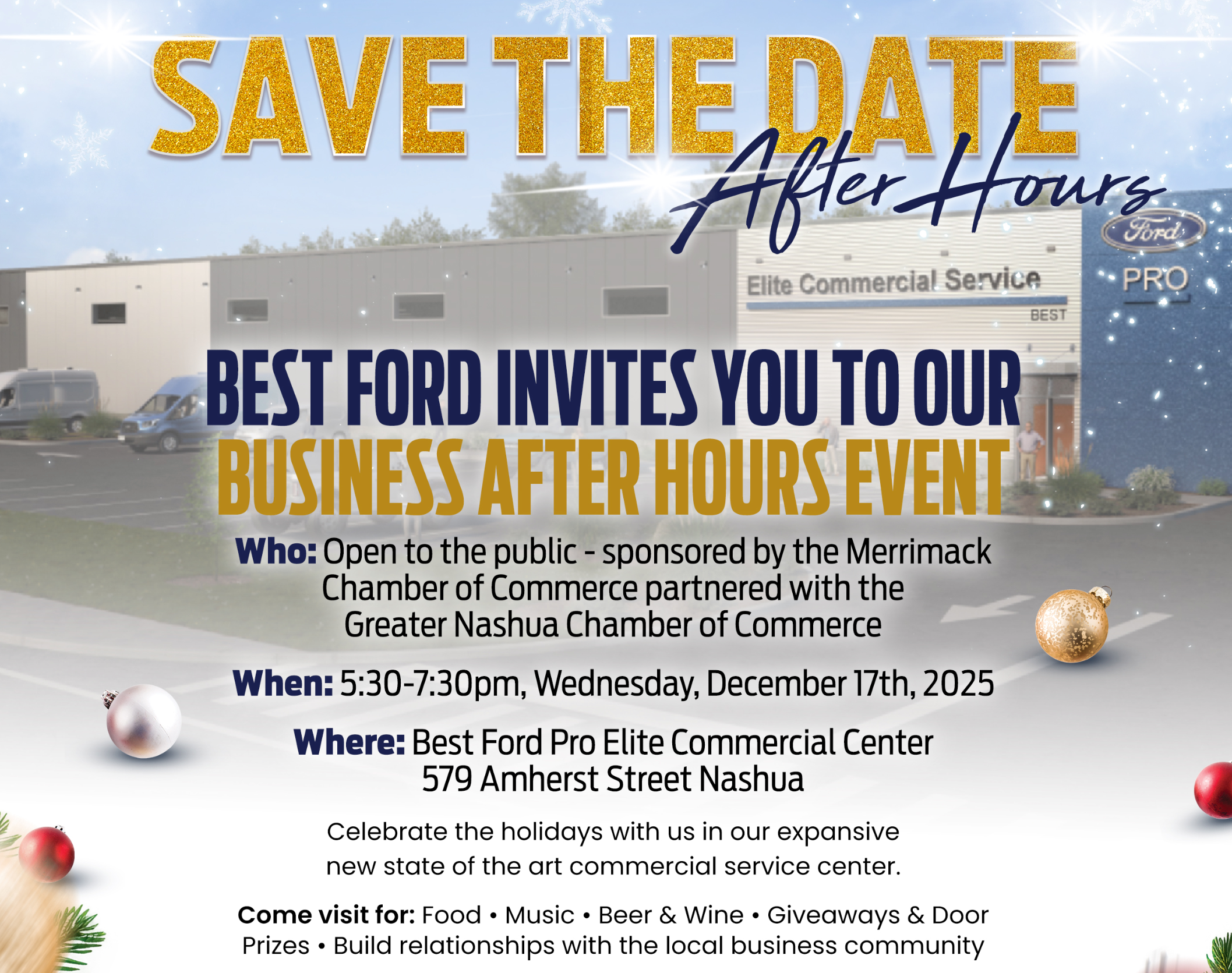 Business After Hours Event - RSVP